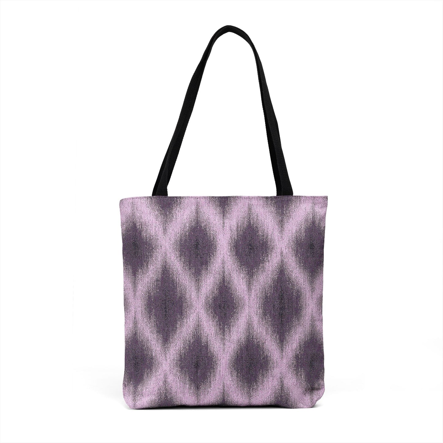 Lavender Mirage Ikat Woven Tote
