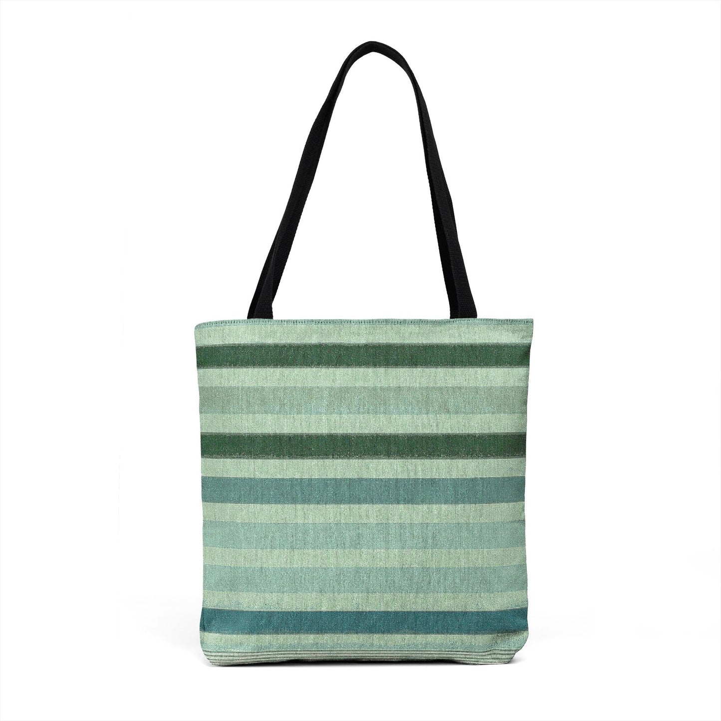 Woven Tote Harbor Stripe – Green