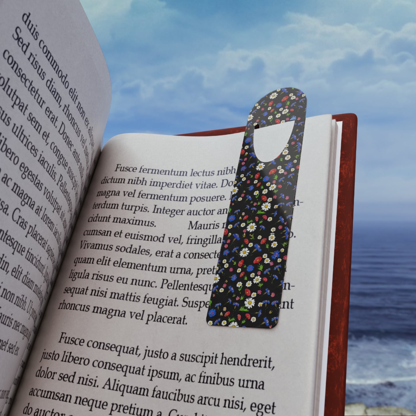 Elegant Floral Bookmark