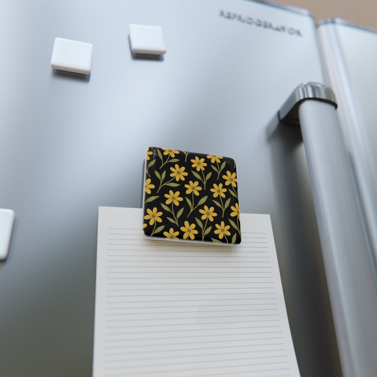 Floral Porcelain Magnet
