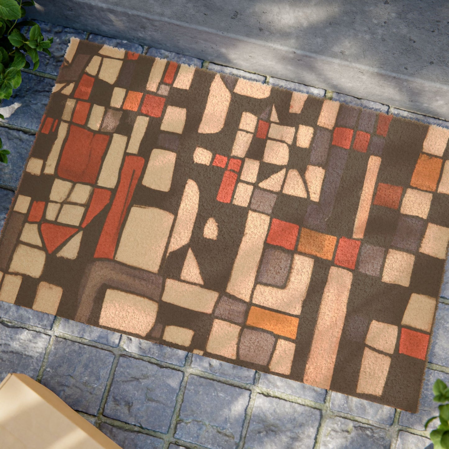 Modern Blocks Doormat