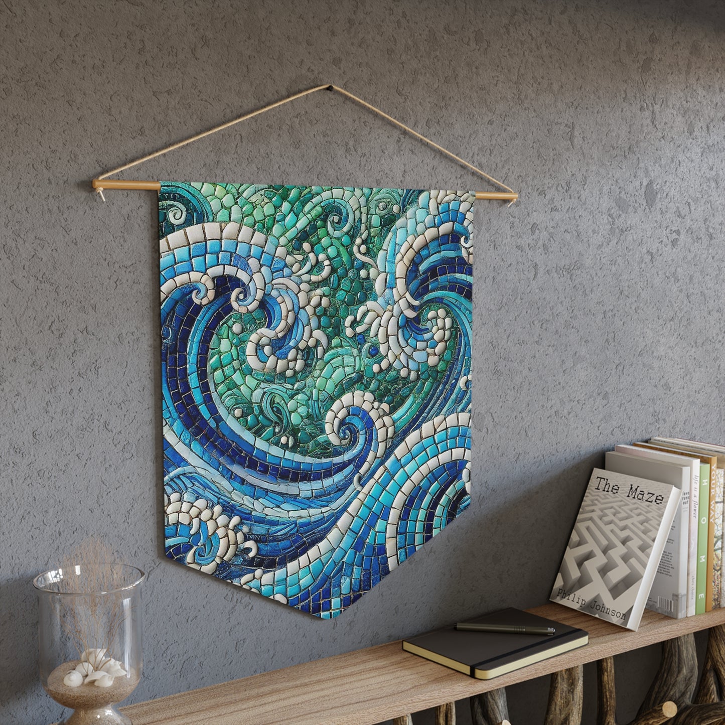 Mosaic Waves Pennant