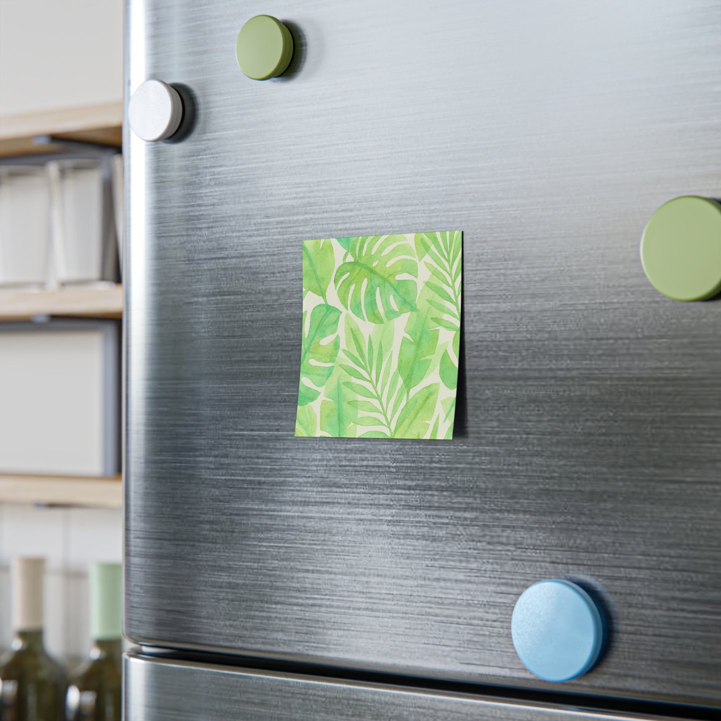 Tropical Leaf Post-it® Note Pads - Eco-Friendly Stationery for Nature Lovers