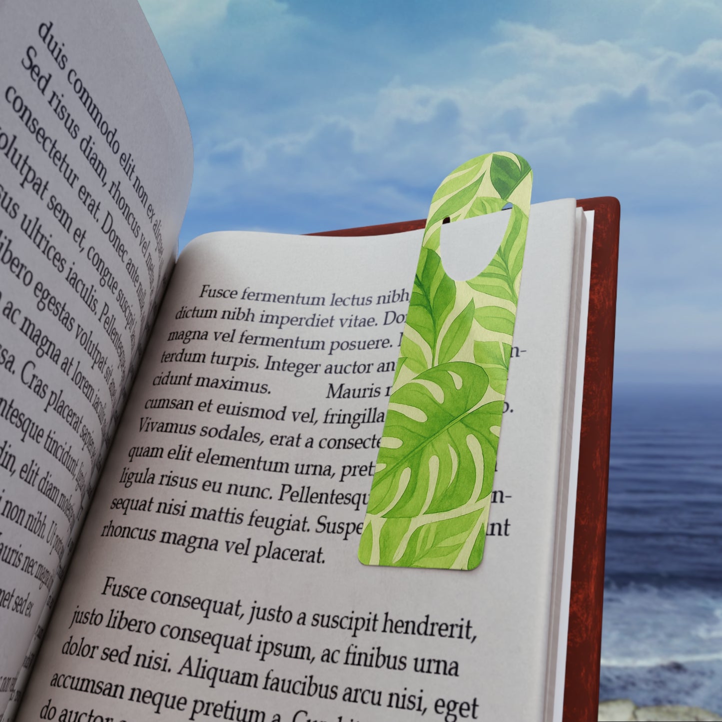 Green Leaf Bookmark