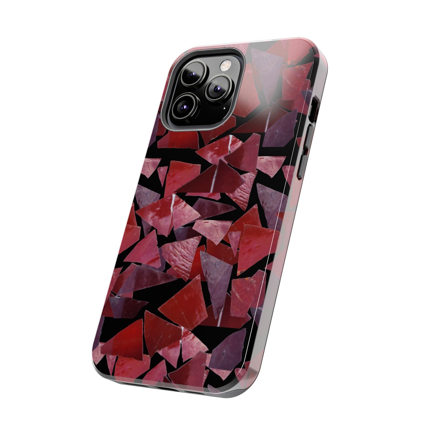 Ruby Shatter Design Phone Case