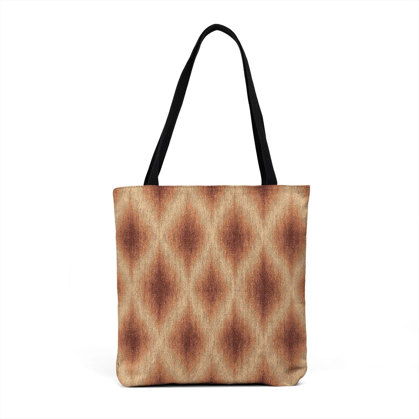 Canyon Ember Ikat Woven Tote