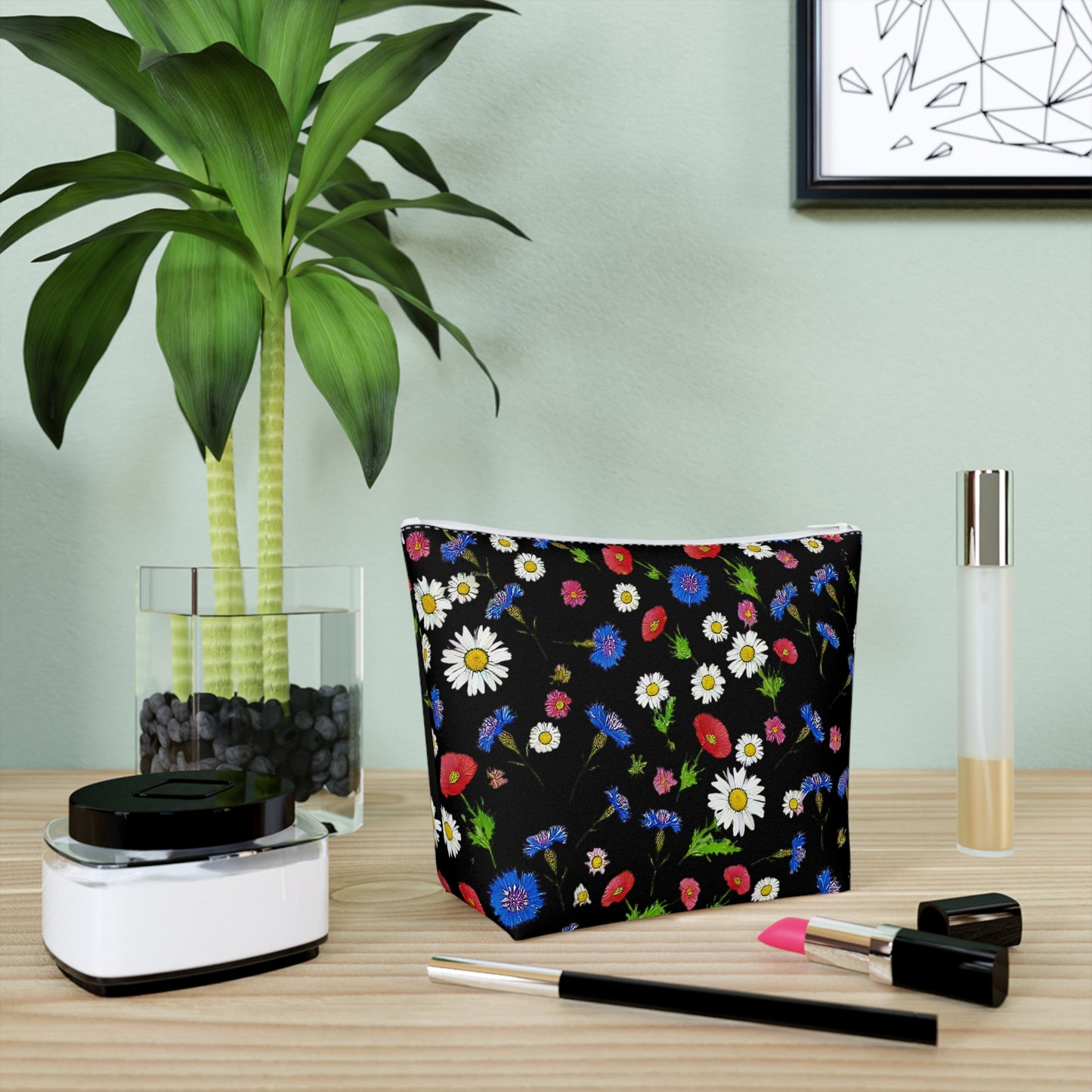 Cotton Cosmetic Bag