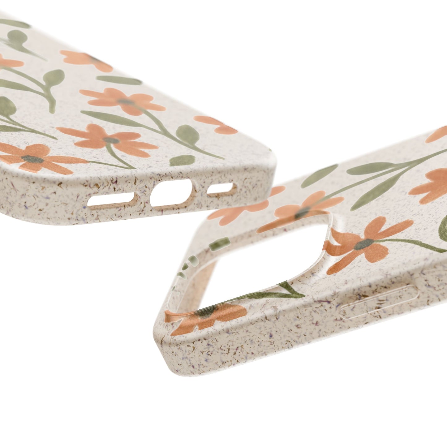 Floral Phone Case - Biodegradable Protective Cover