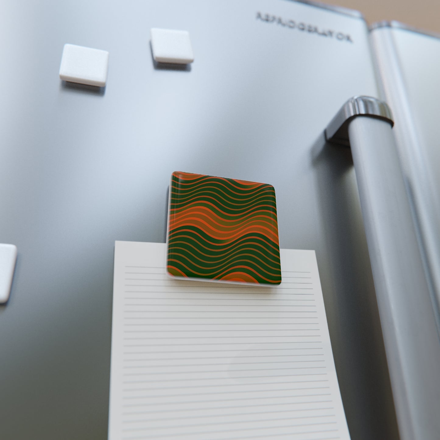 Porcelain Square Magnet -