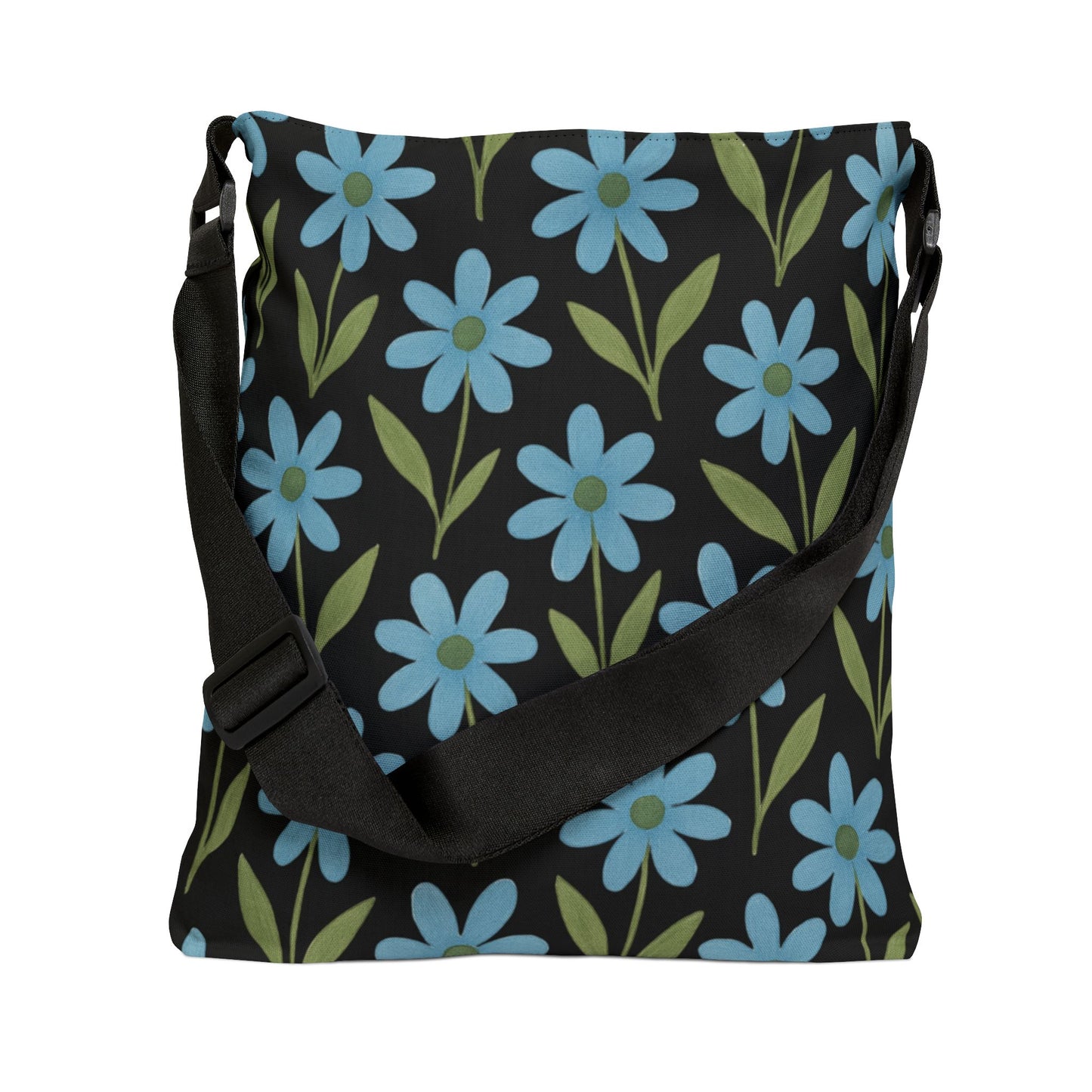 Meadow Bloom - Adjustable Tote Bag - Bluebell