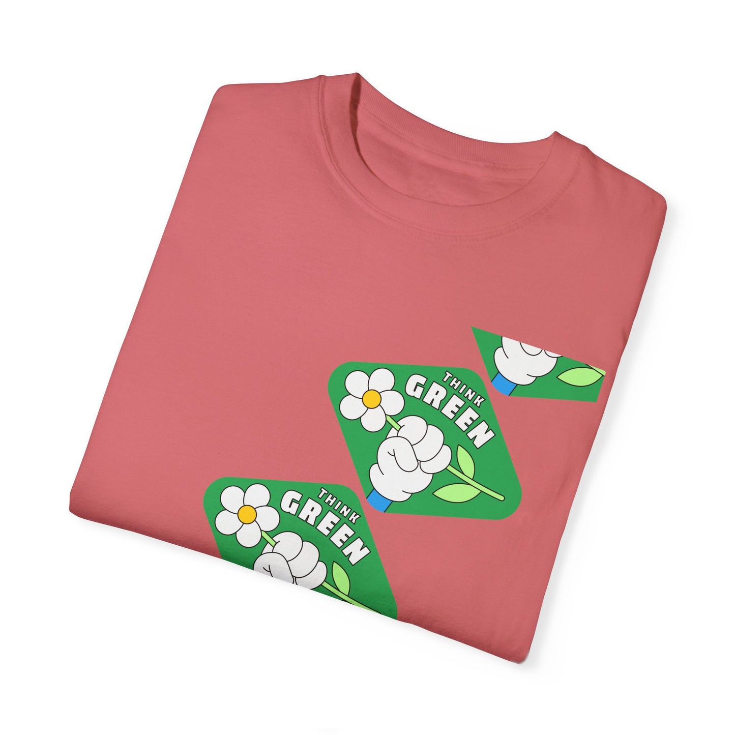 Unisex Garment-Dyed T-shirt - Think Green