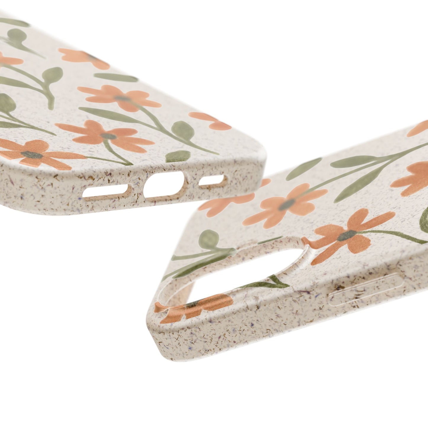 Floral Phone Case - Biodegradable Protective Cover