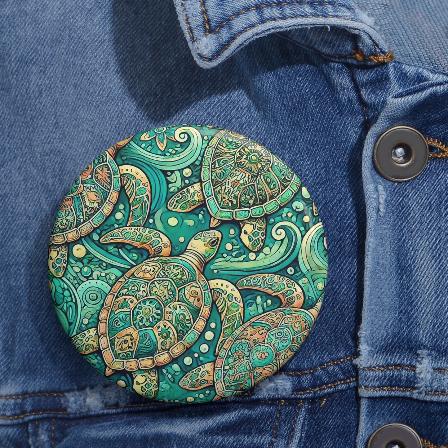 Custom Pin Buttons