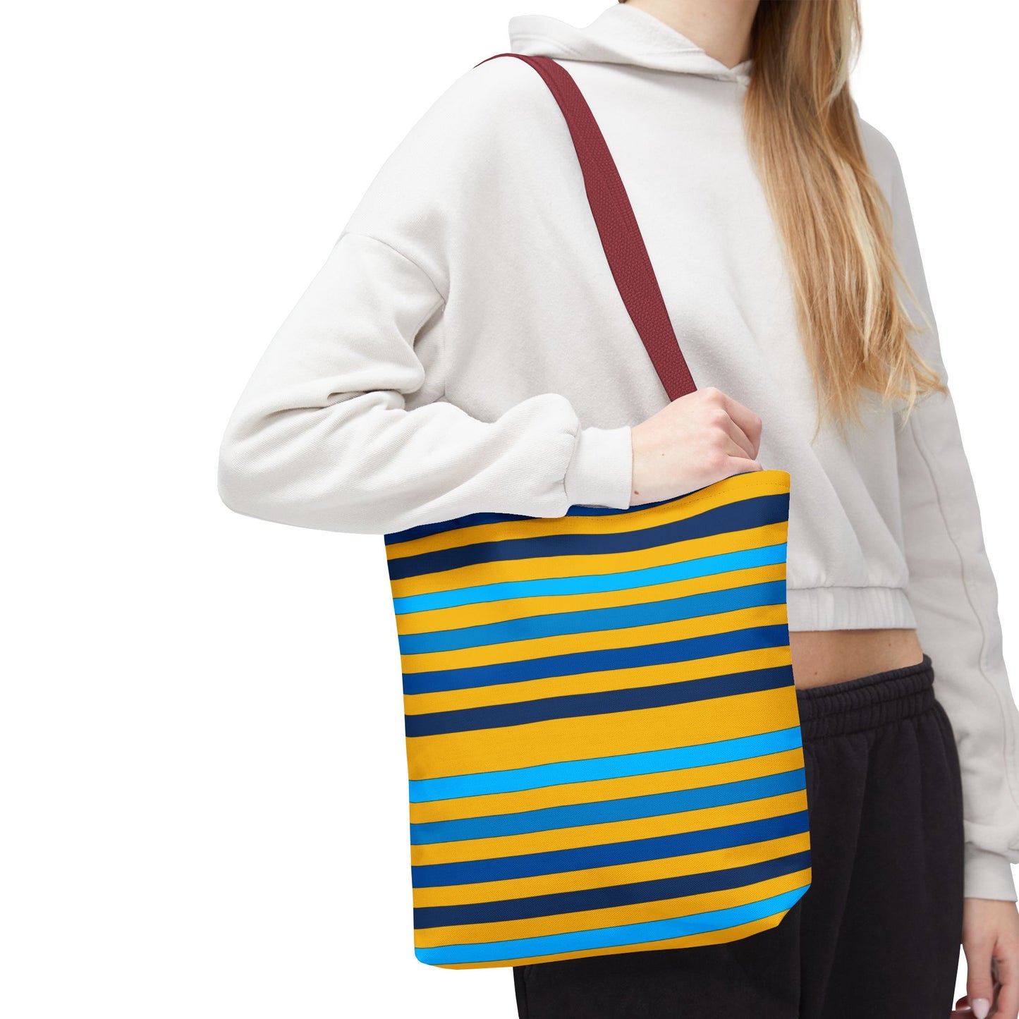 Yellow/Blue Tote Bag