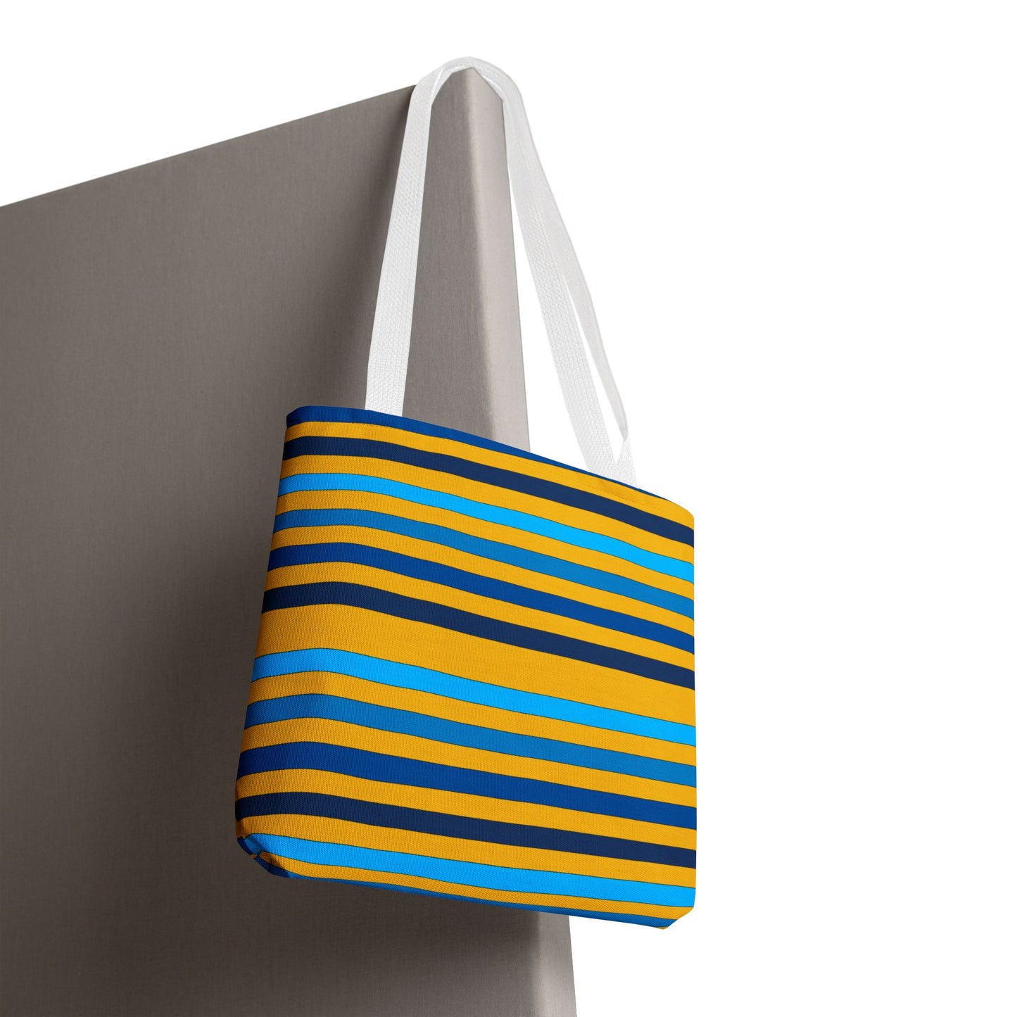 Yellow/Blue Tote Bag