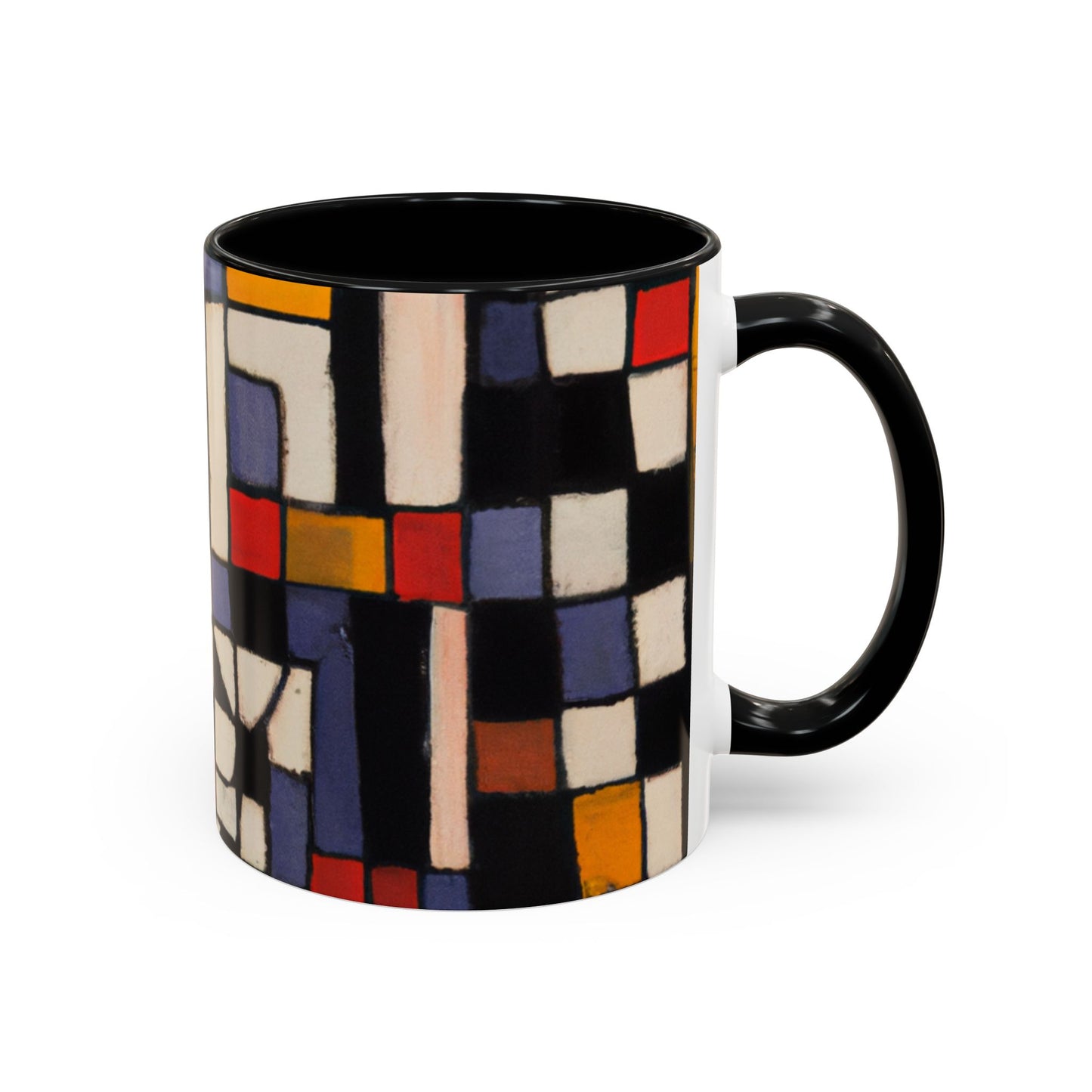 Modern Blocks Accent Coffee Mug, 11oz