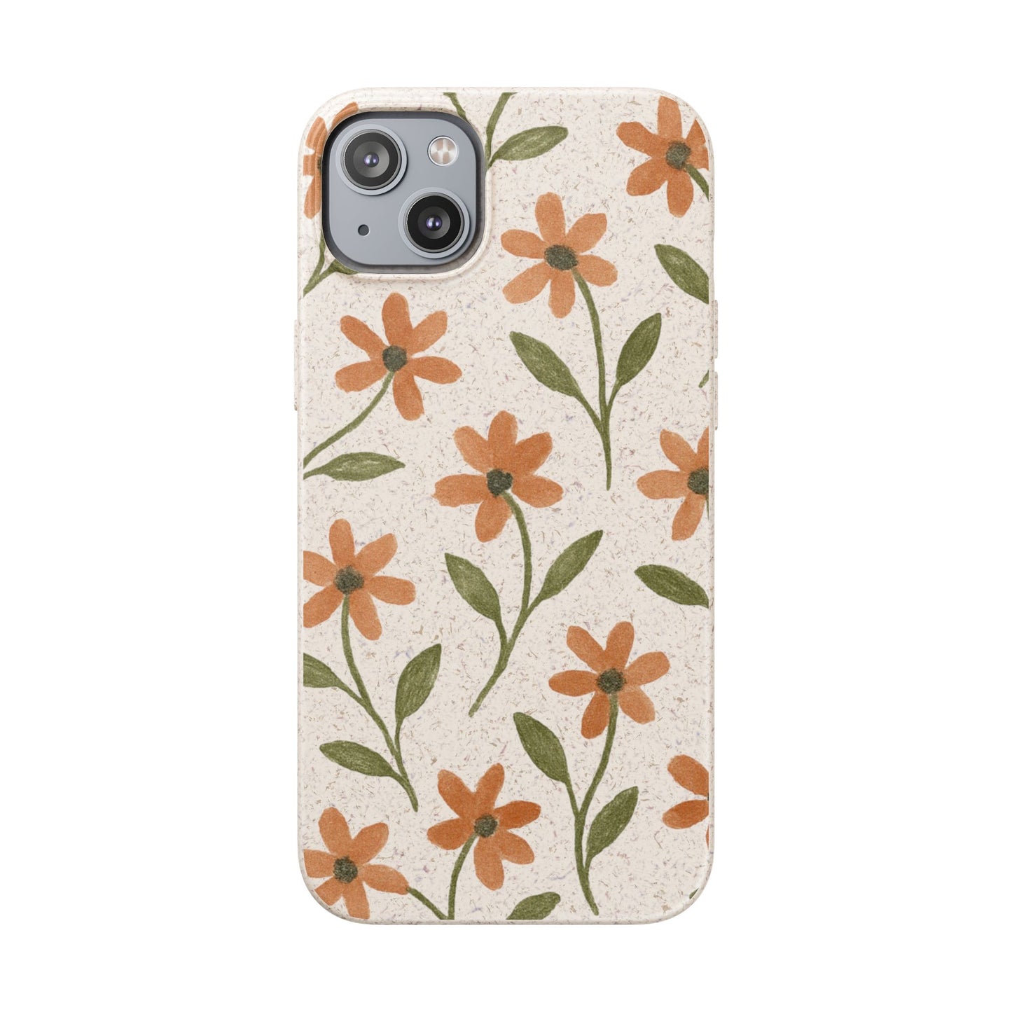Floral Phone Case - Biodegradable Protective Cover
