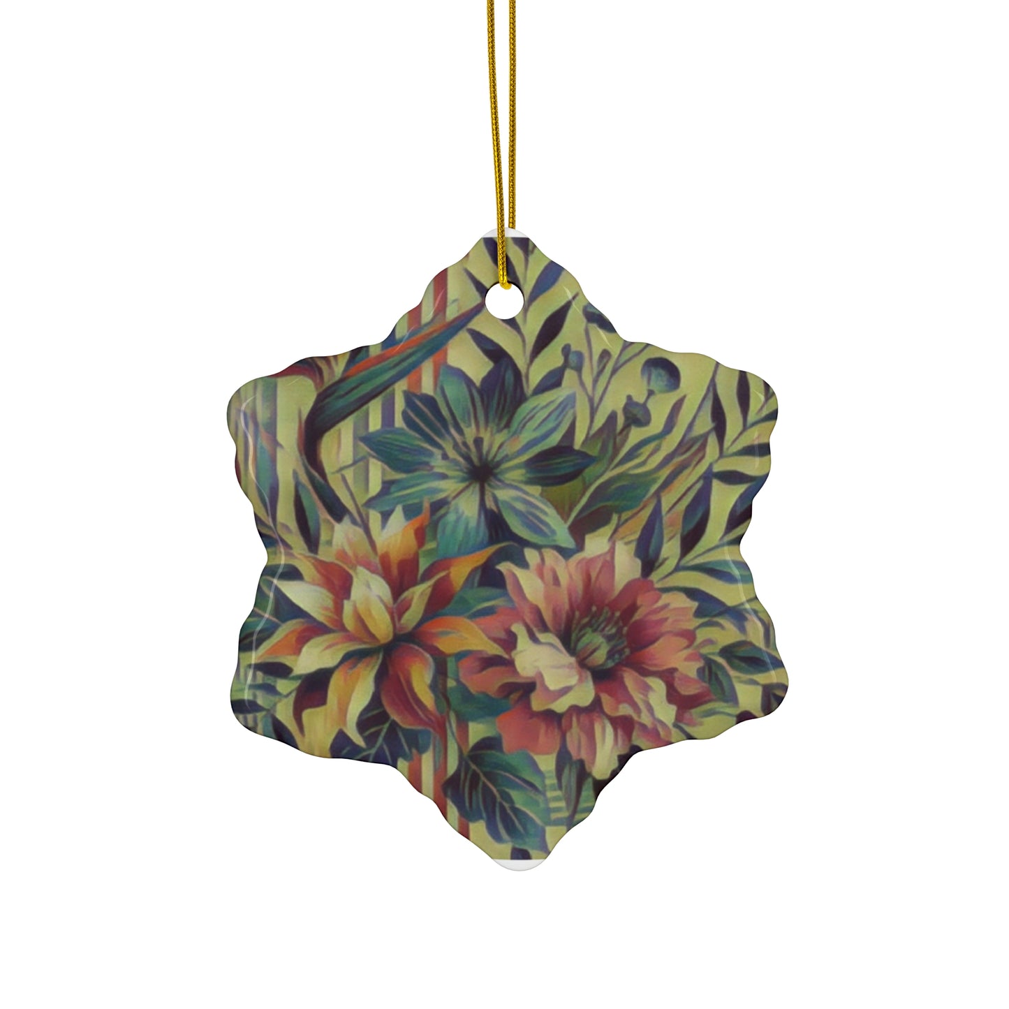 Ceramic Ornament, 4 Shapes