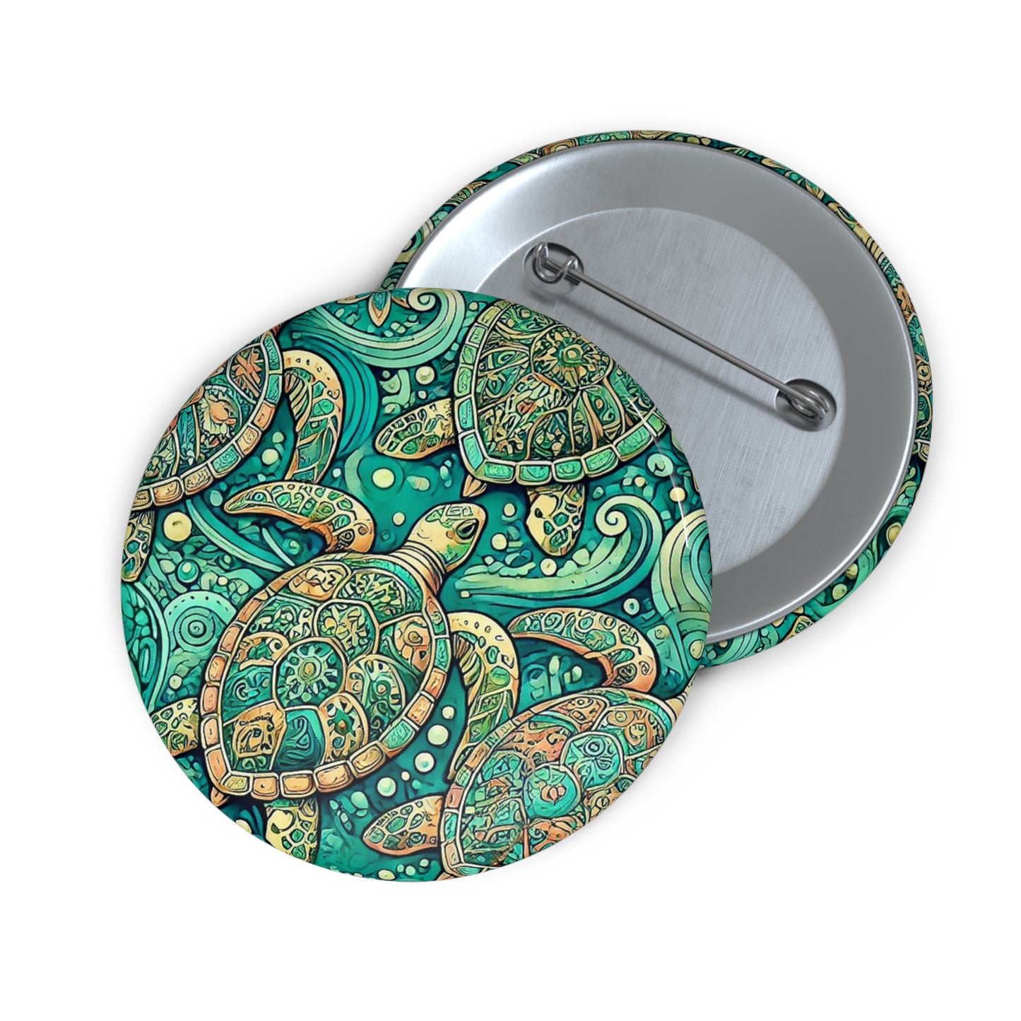 Custom Pin Buttons