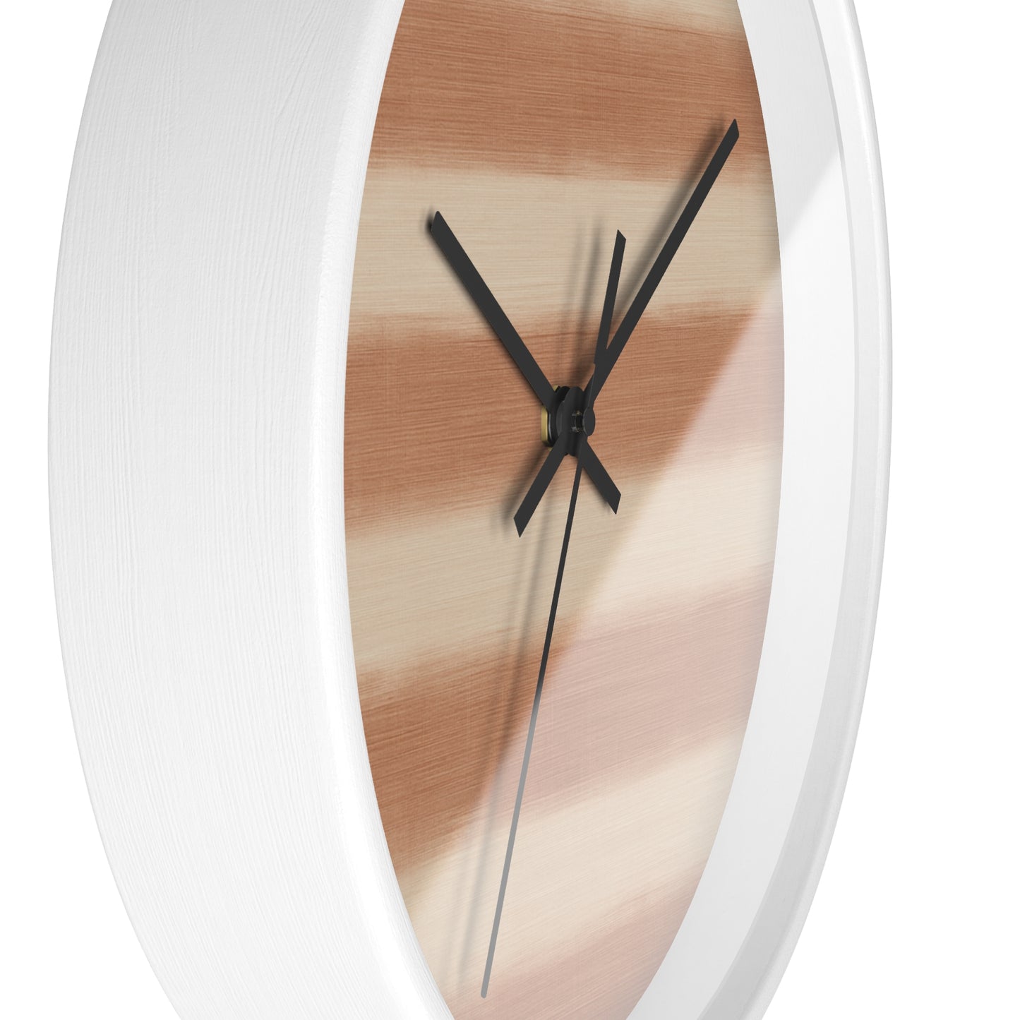 Loom Light Stripes Wall Clock – Clay Fade