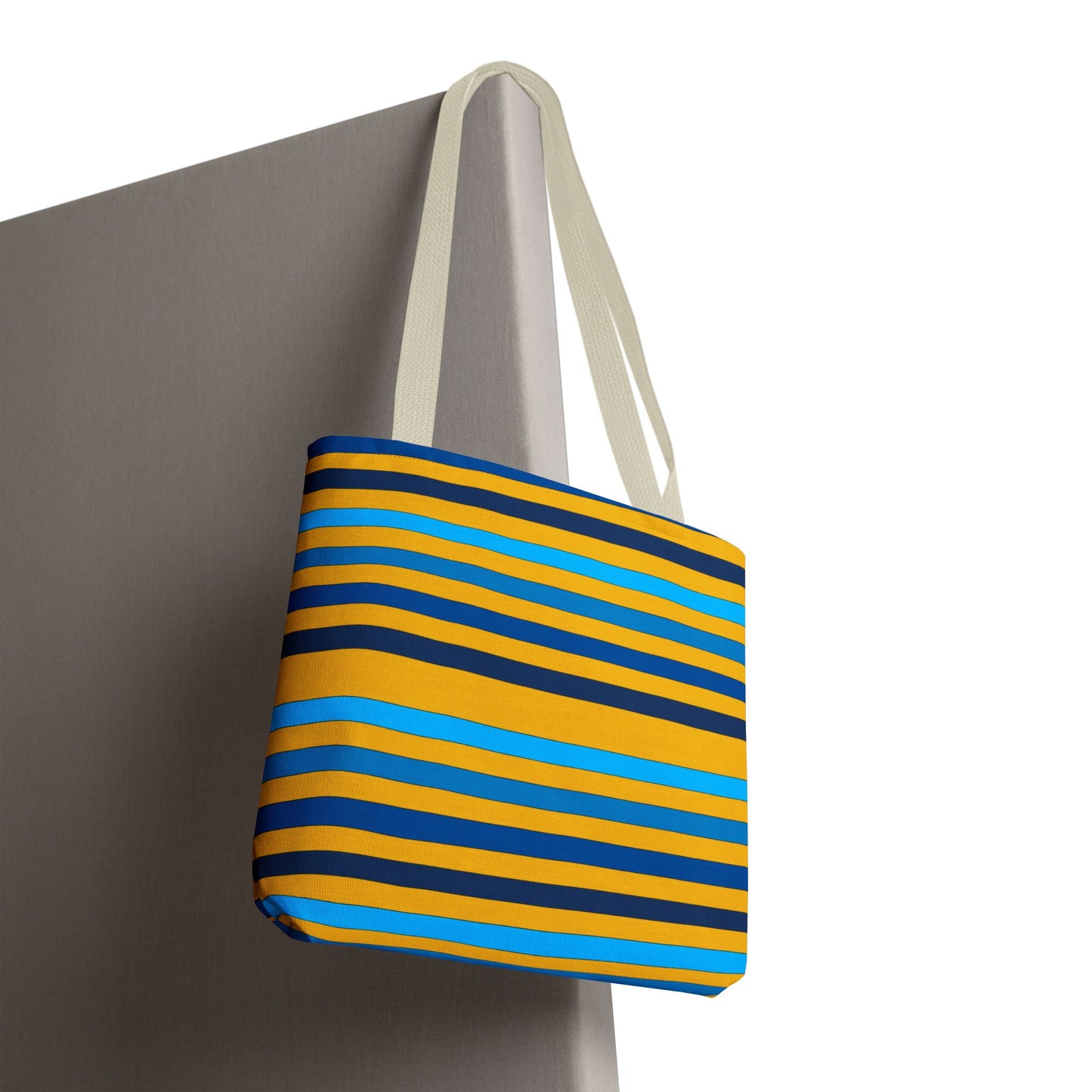 Yellow/Blue Tote Bag