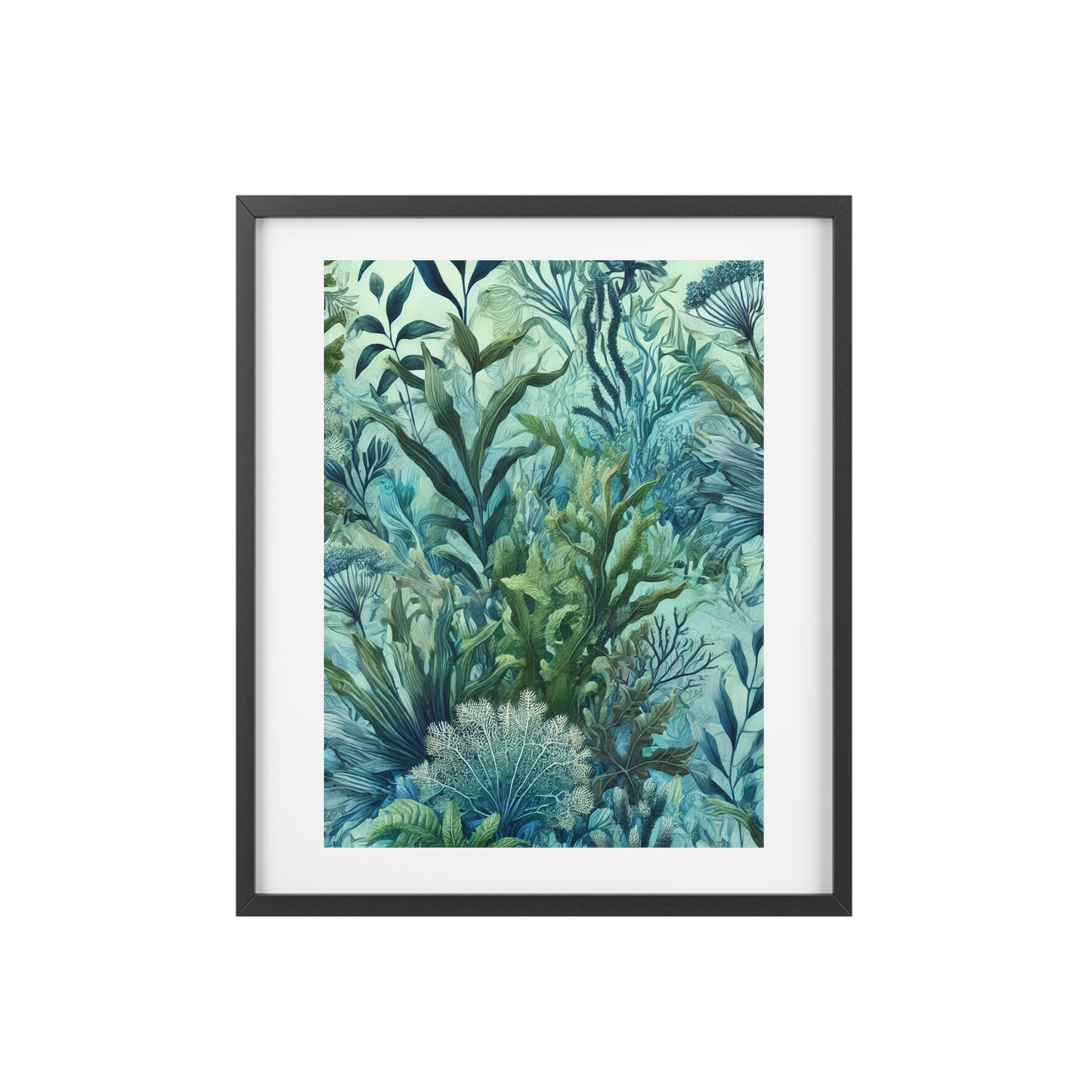 Framed Poster - Matte Finish Art for Coastal Decor