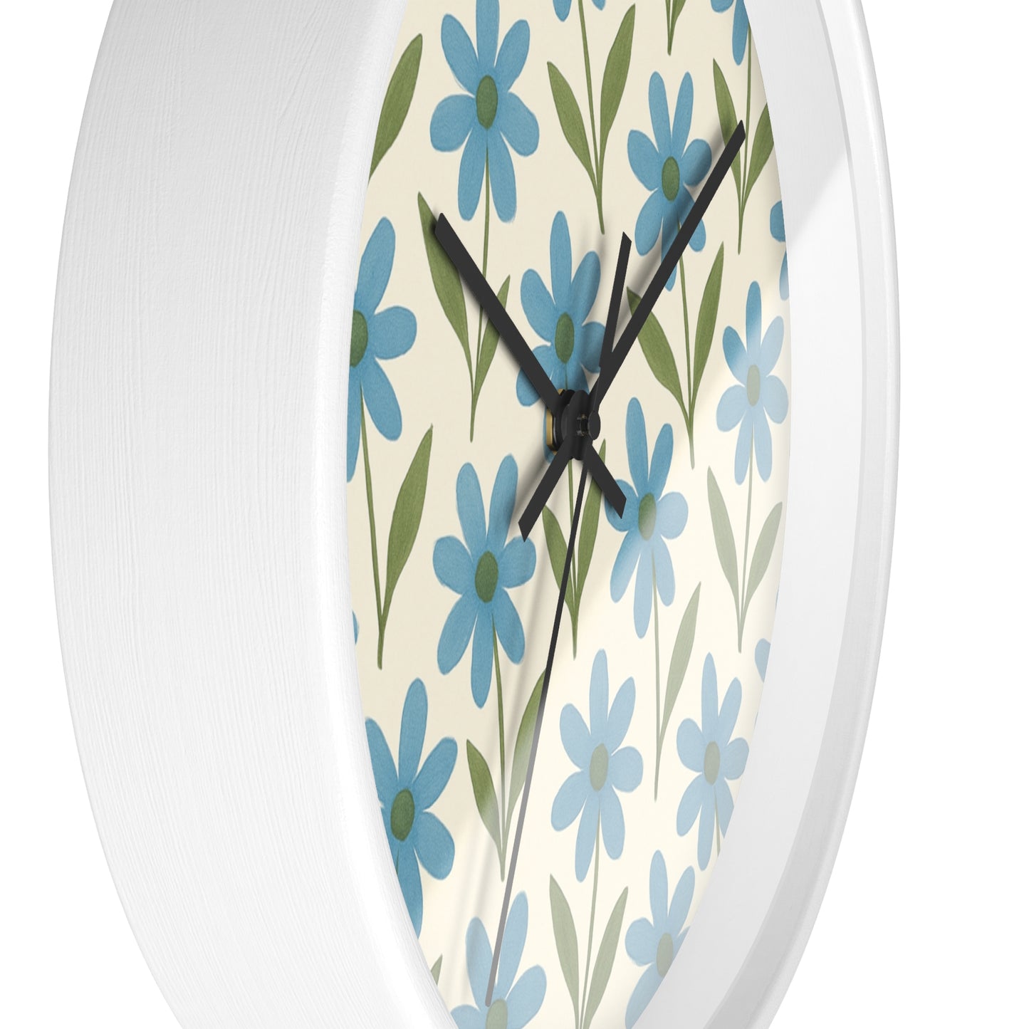 Meadow Bloom - Wall Clock - Bluebell