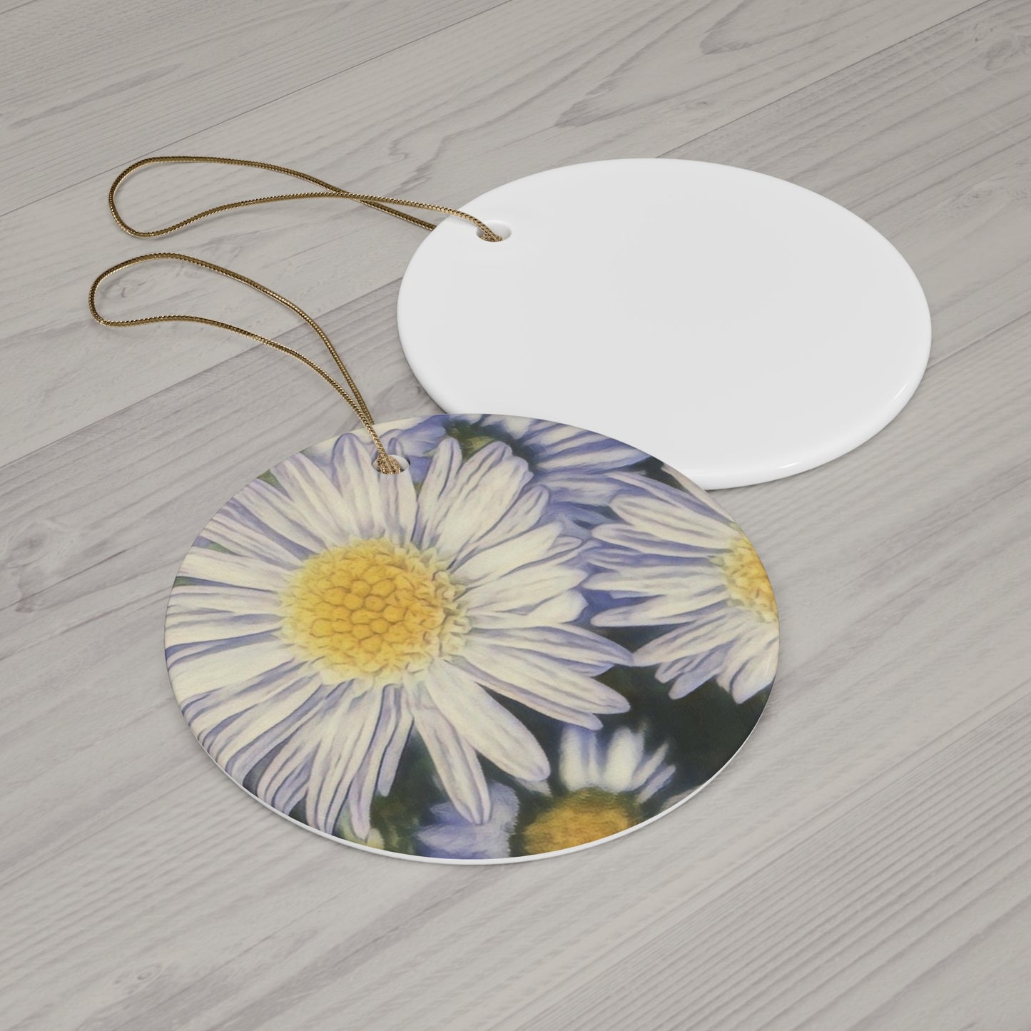 Ceramic Ornament, 4 Shapes