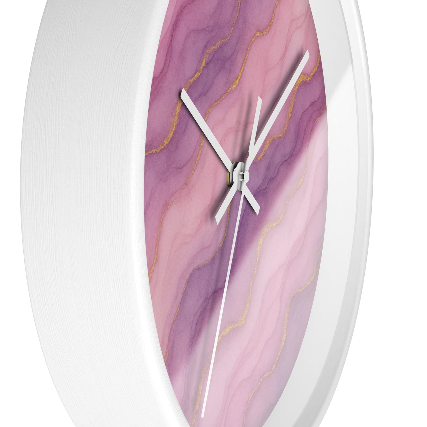 Marbled Flow Wall Clock – Rosecurrent