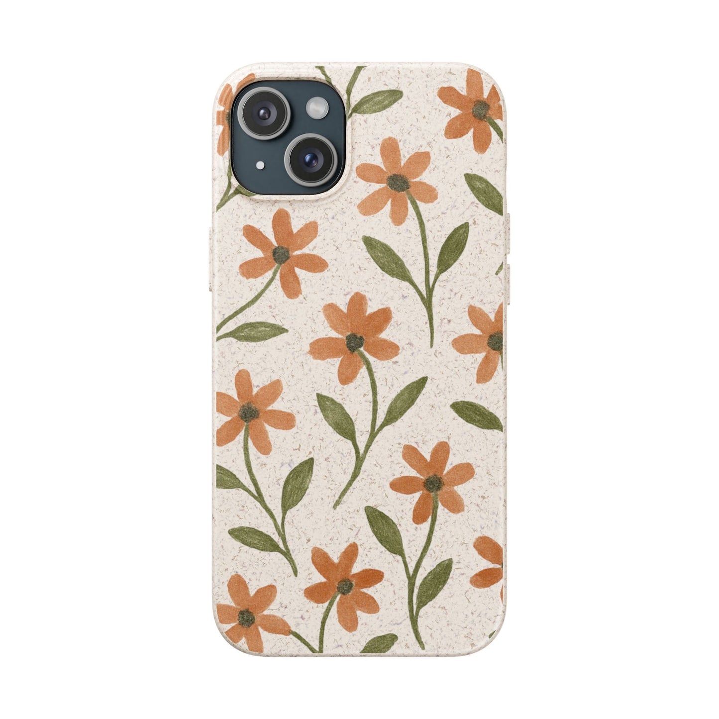Floral Phone Case - Biodegradable Protective Cover