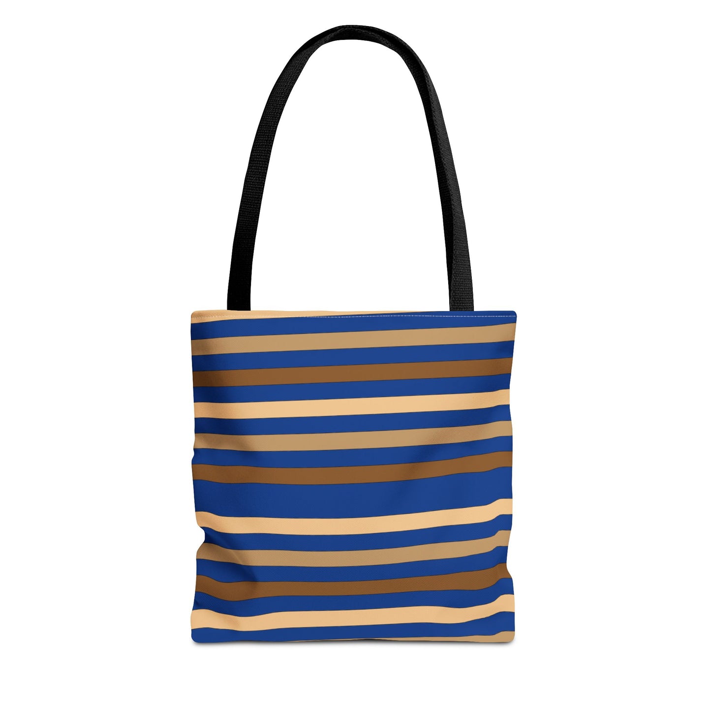Blue/Brown Tote Bag