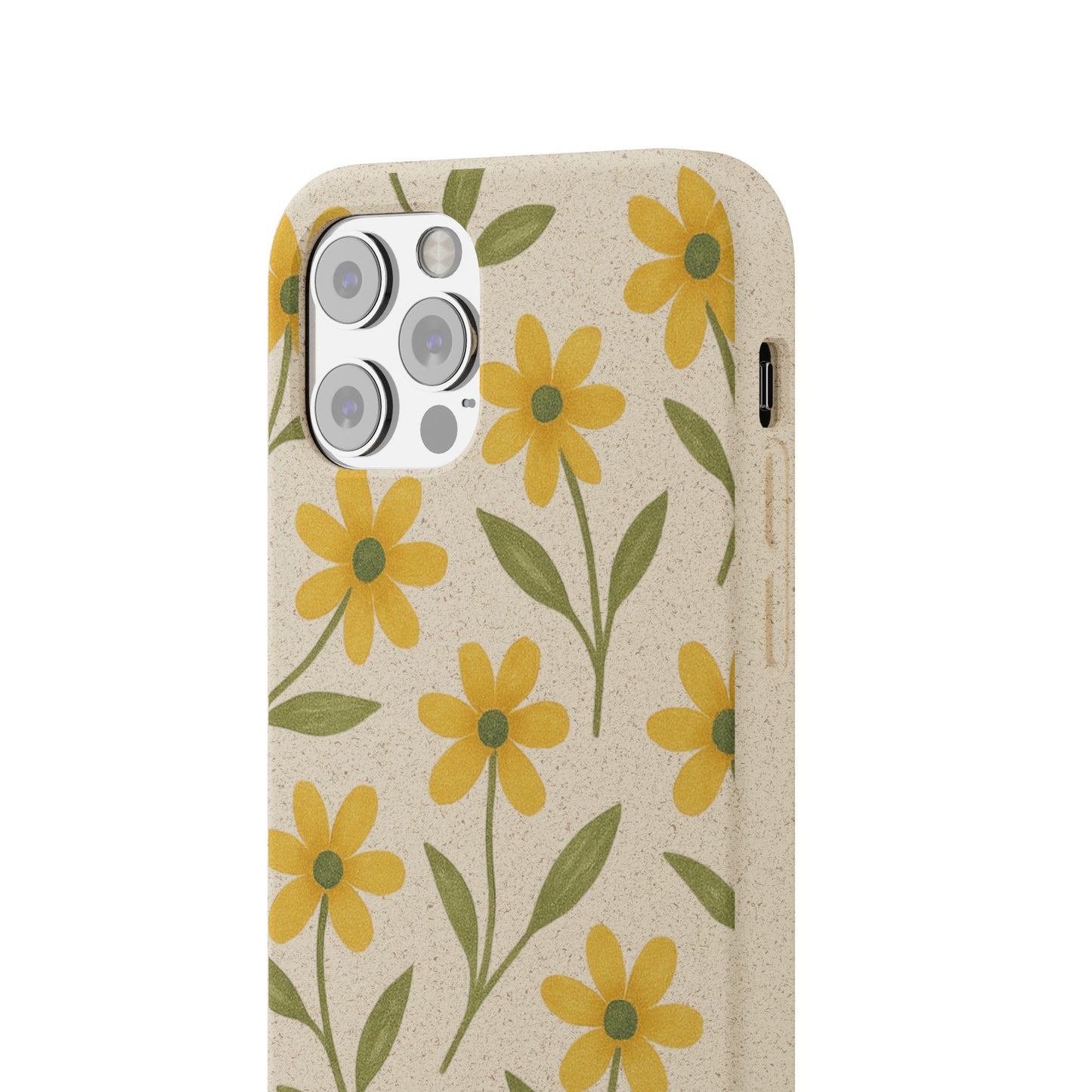 Meadow Bloom Biodegradable Phone Case - Marigold