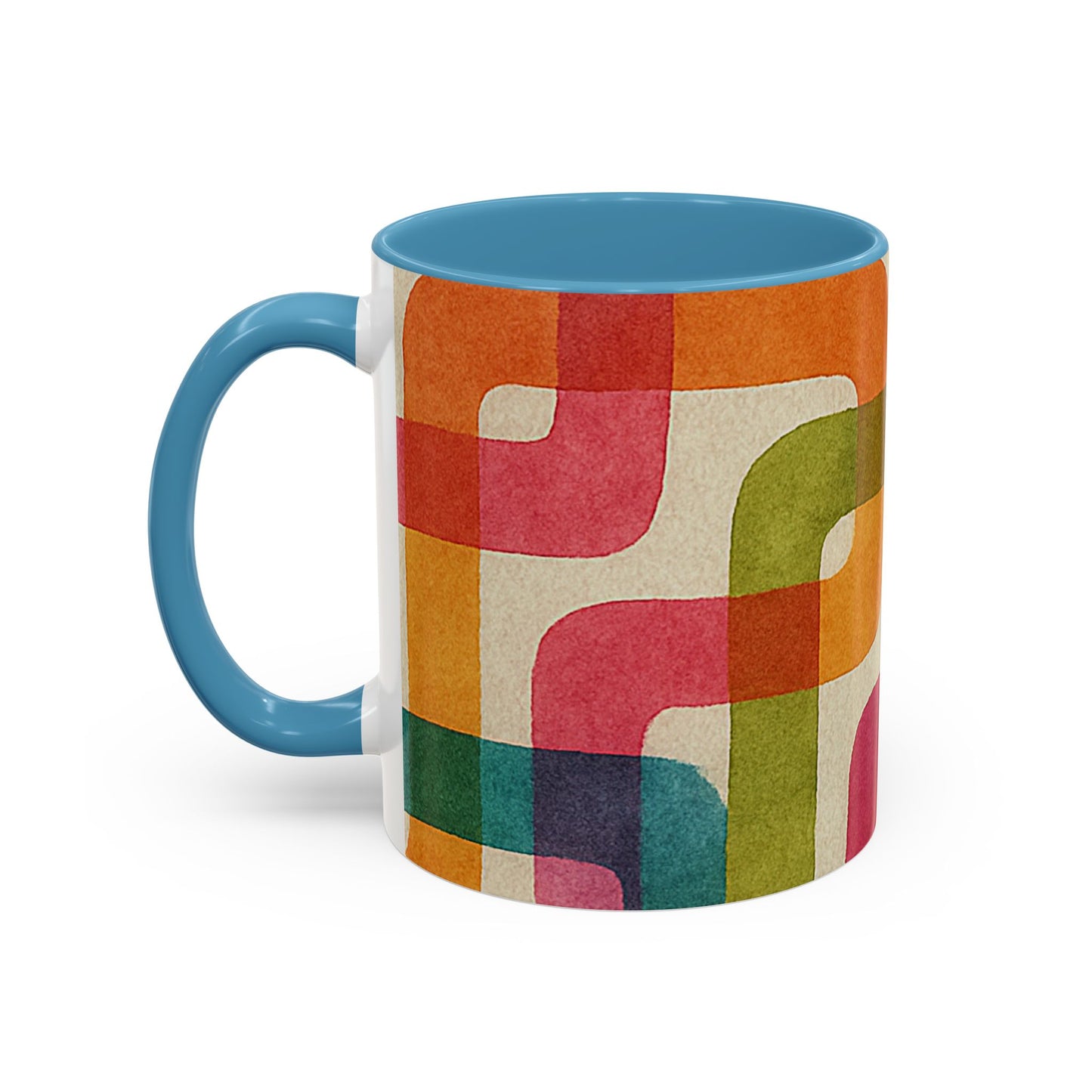 Retro Color Curves Coffee Mug
