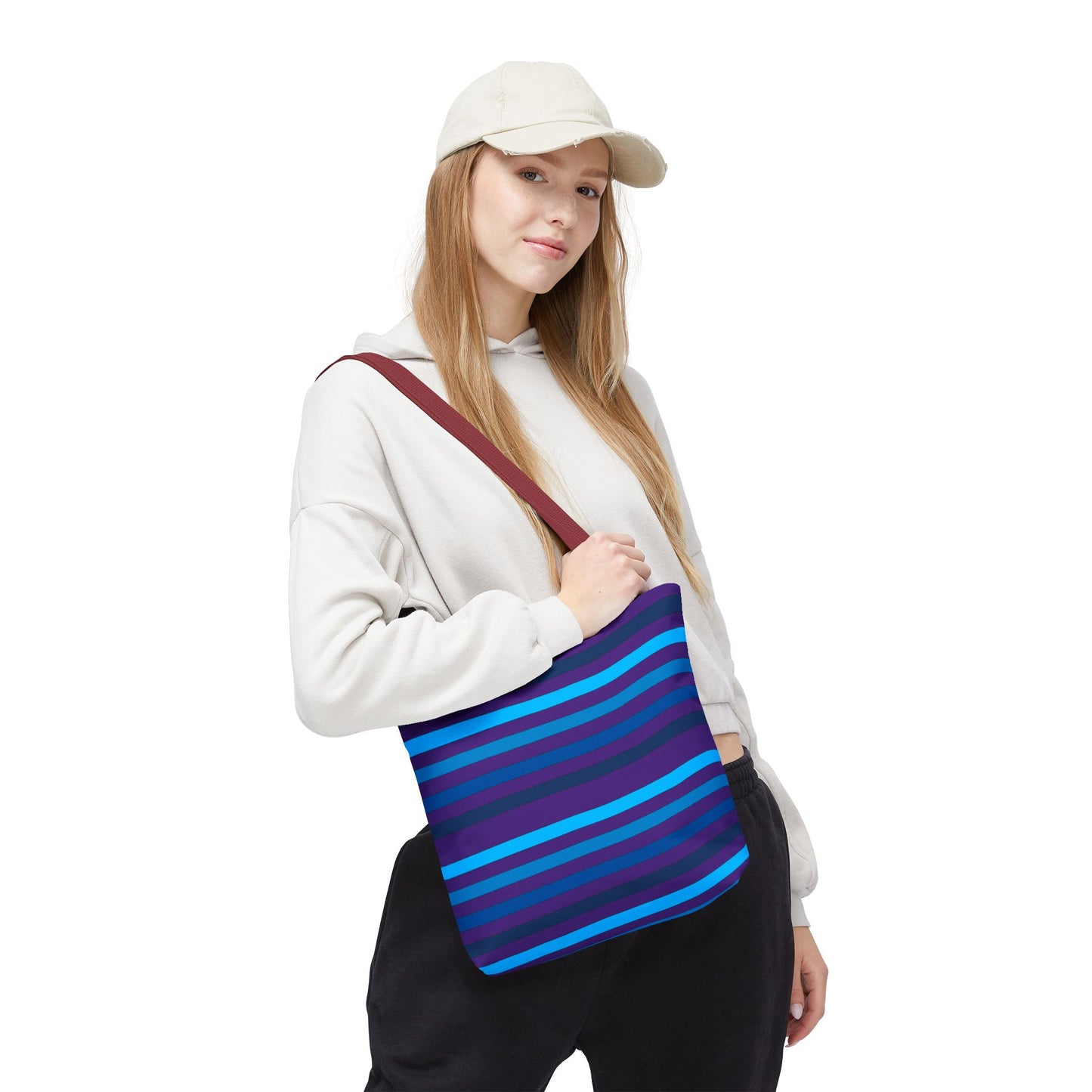 Purple/Blue Tote Bag