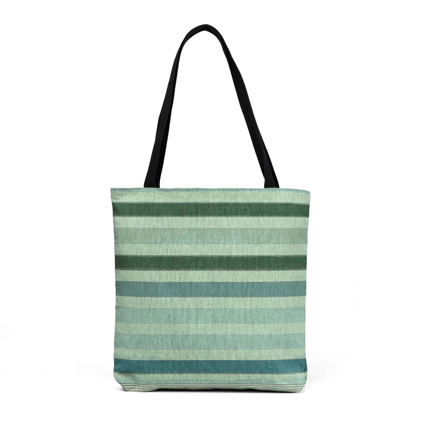 Woven Tote Harbor Stripe – Green