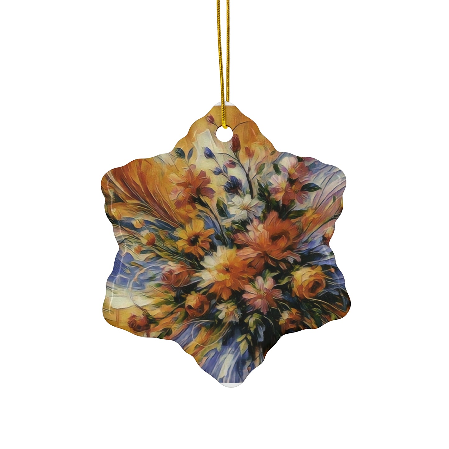 Ceramic Ornament, 4 Shapes