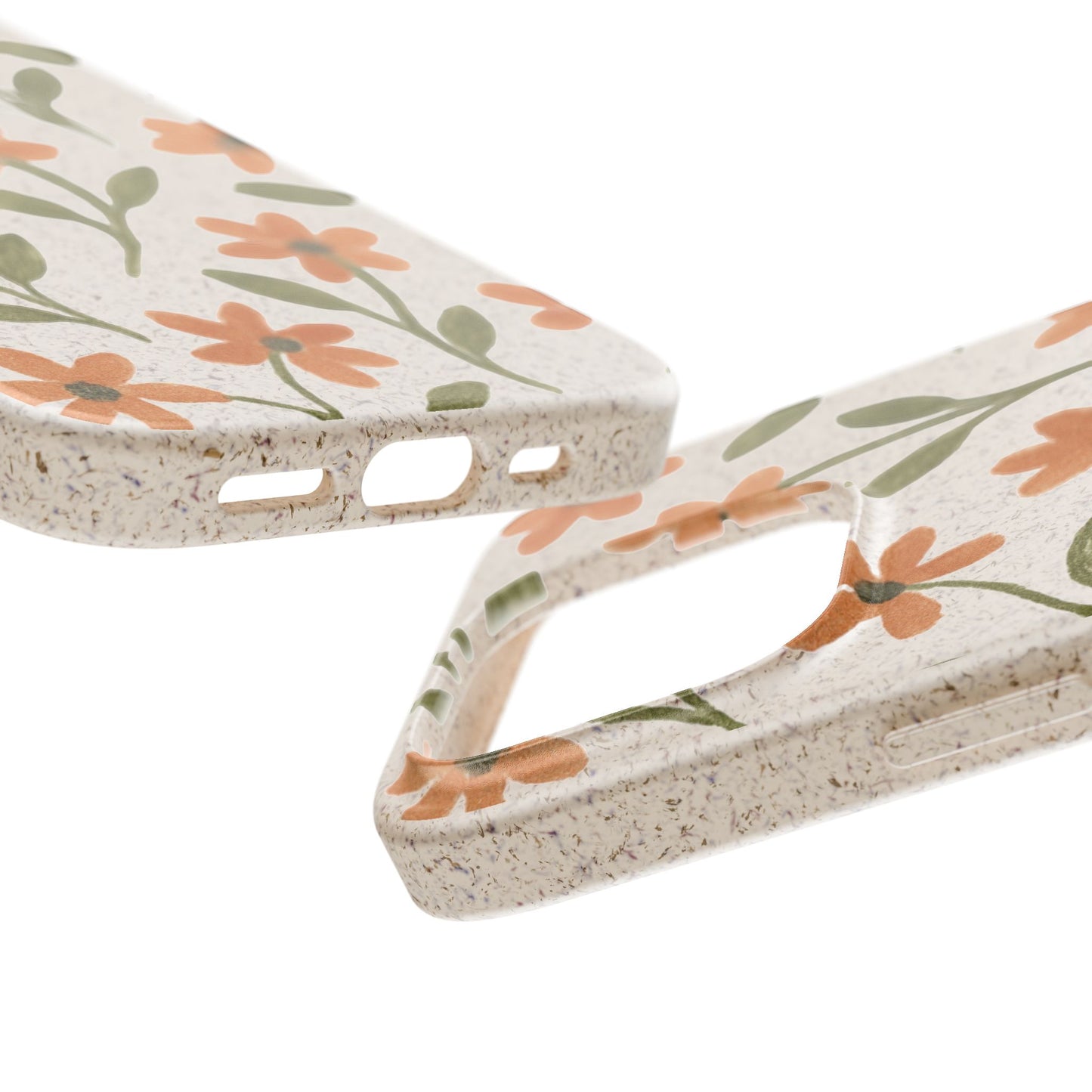Floral Phone Case - Biodegradable Protective Cover