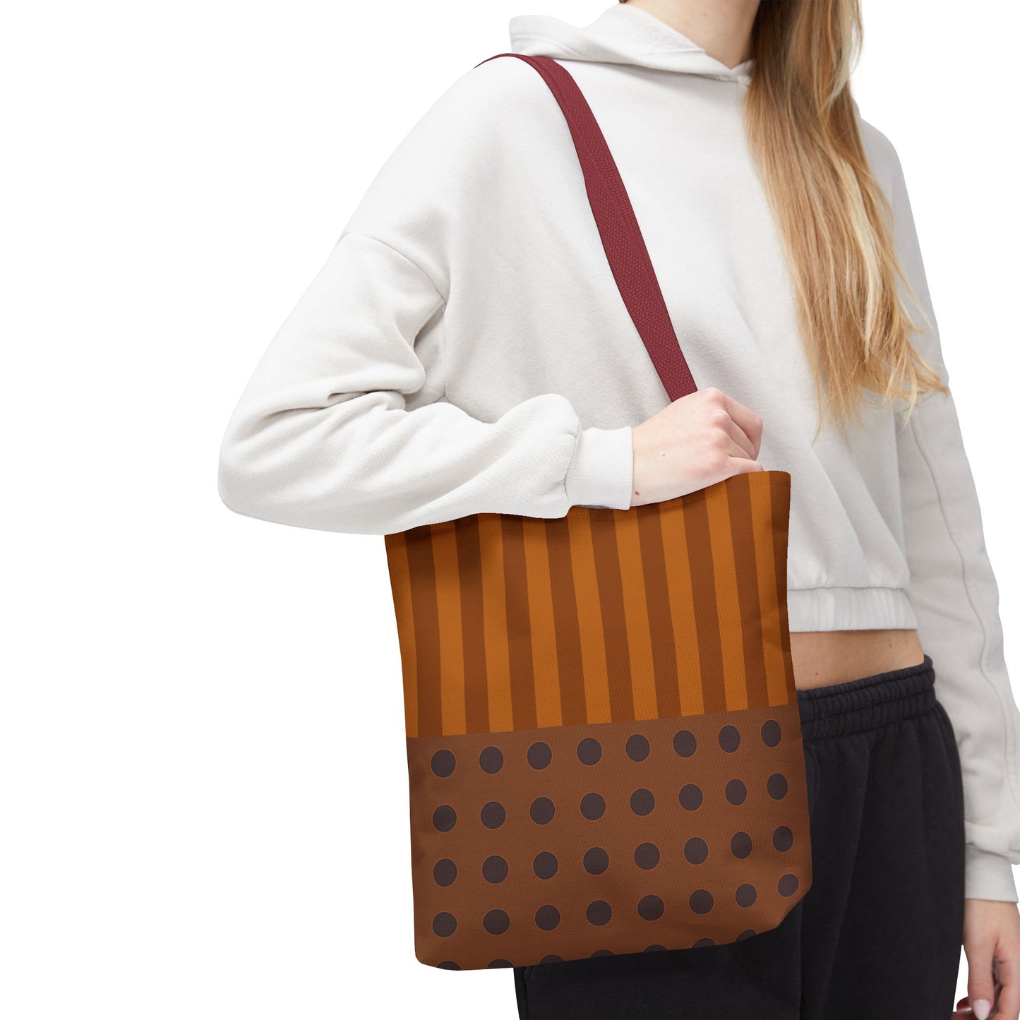 Tote Bag Stripes/Dots