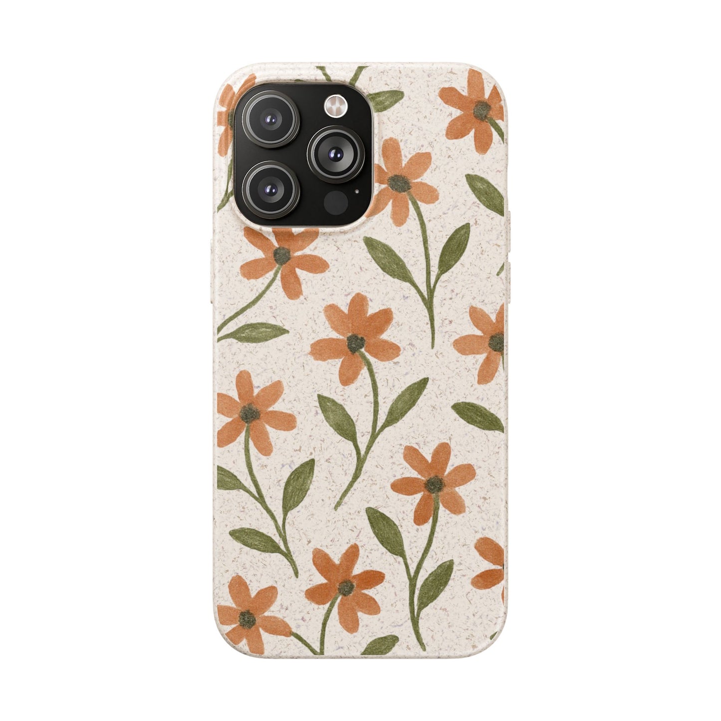 Floral Phone Case - Biodegradable Protective Cover