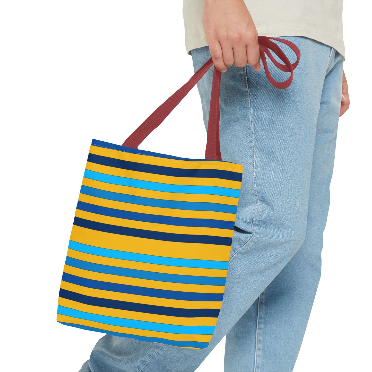 Yellow/Blue Tote Bag