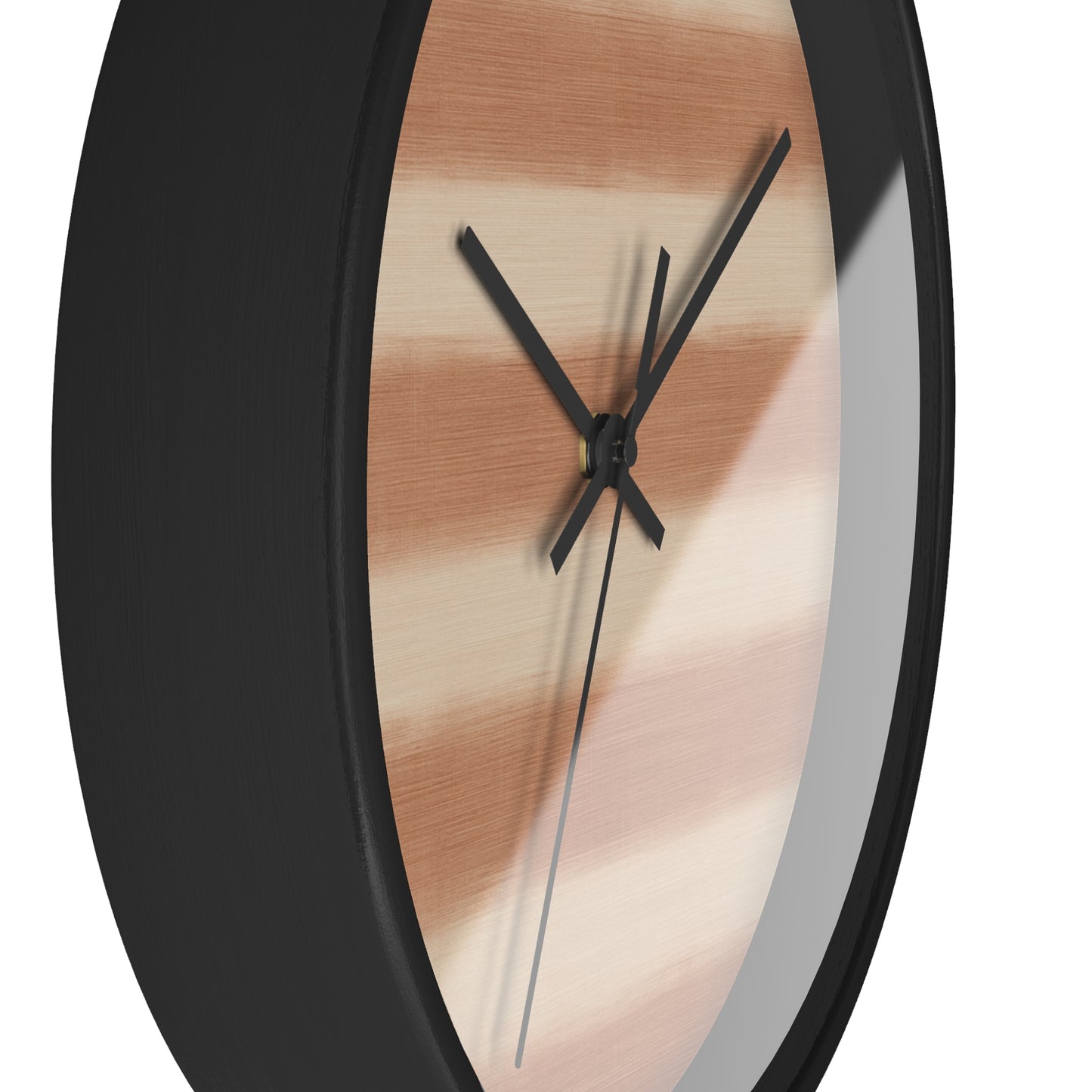 Loom Light Stripes Wall Clock – Clay Fade
