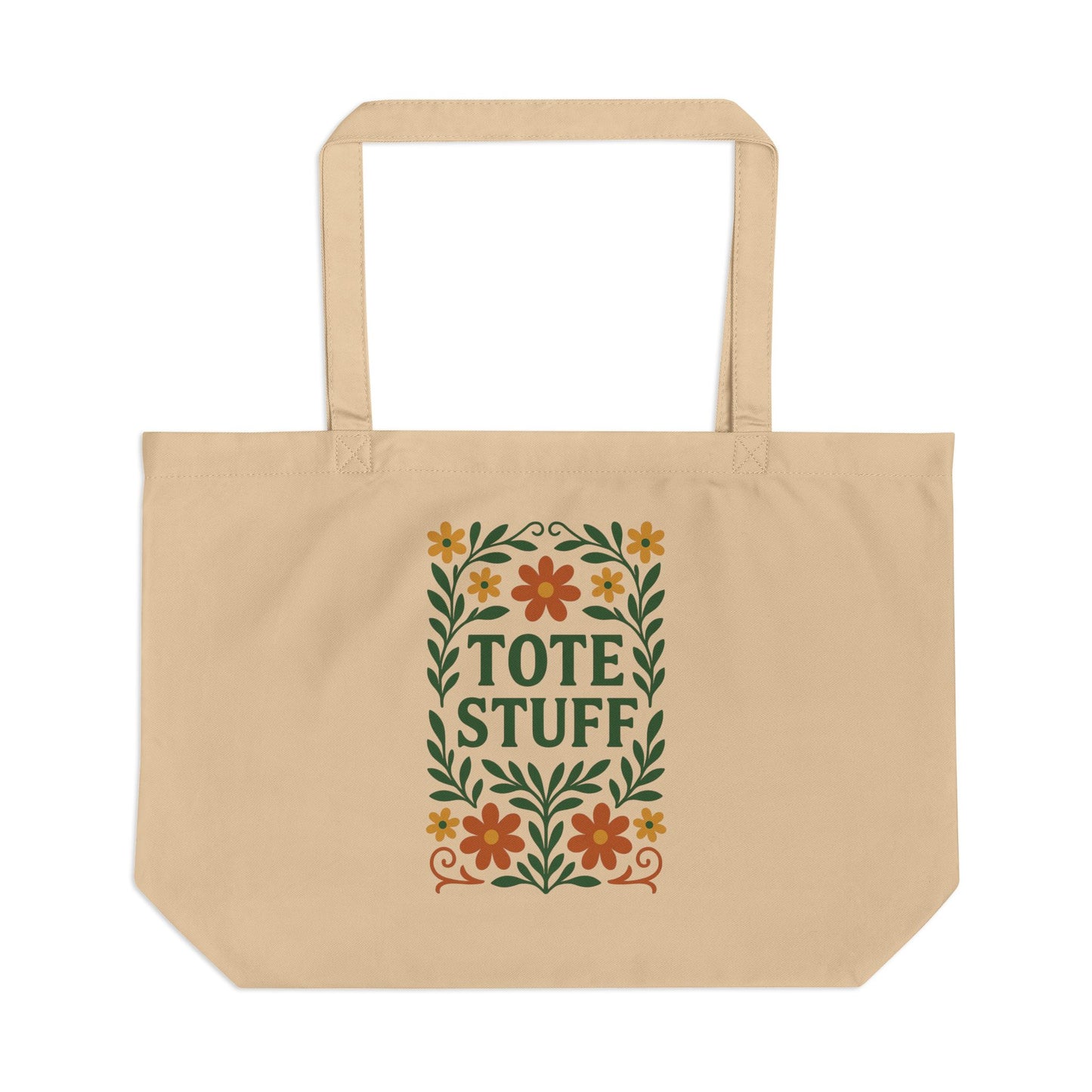 Tote Stuff Large Tote Bag - Eco Statement Series by Palette & Grove