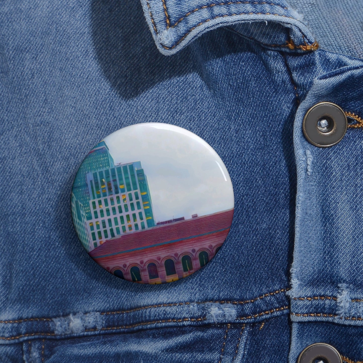 Custom Pin Buttons