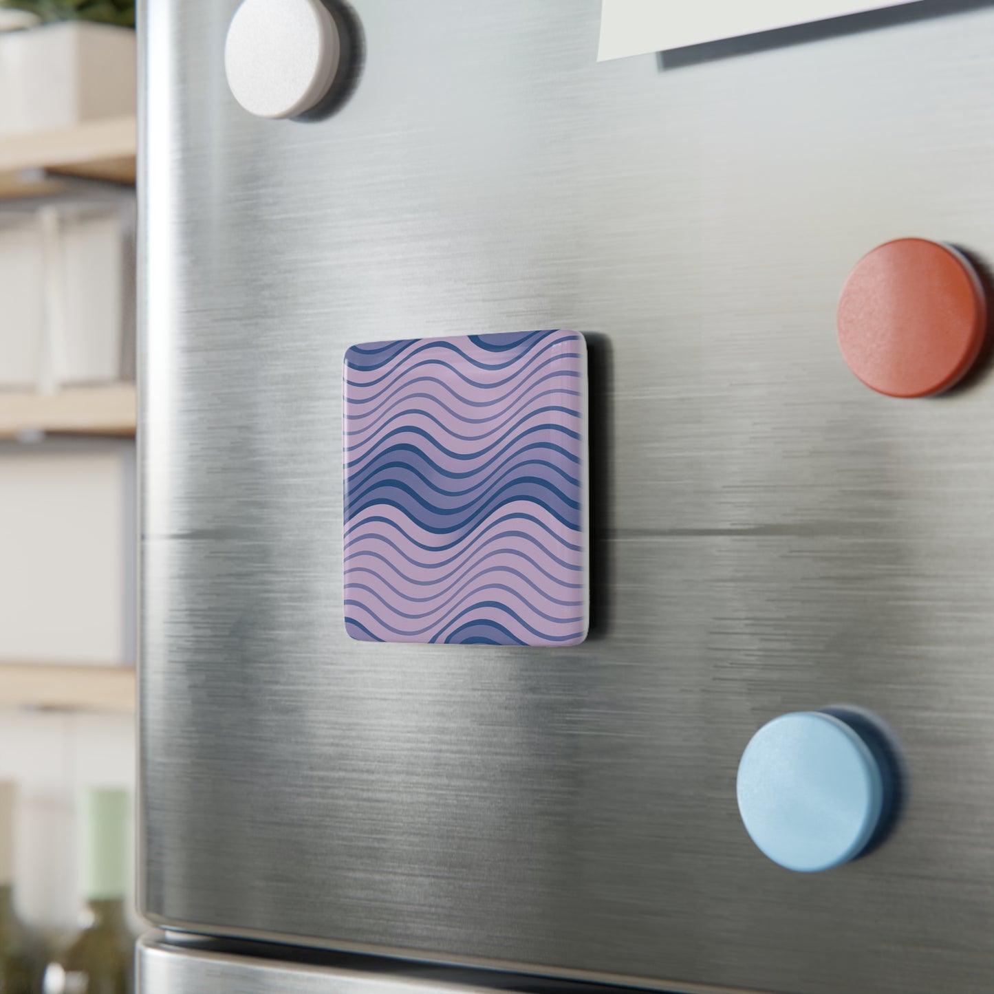 Porcelain Square Magnet -