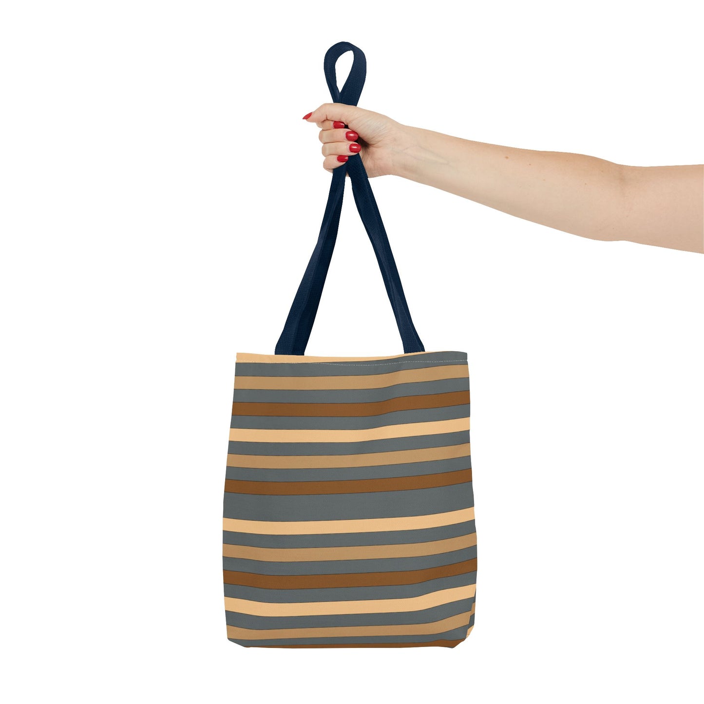 Grey/Brown Tote Bag