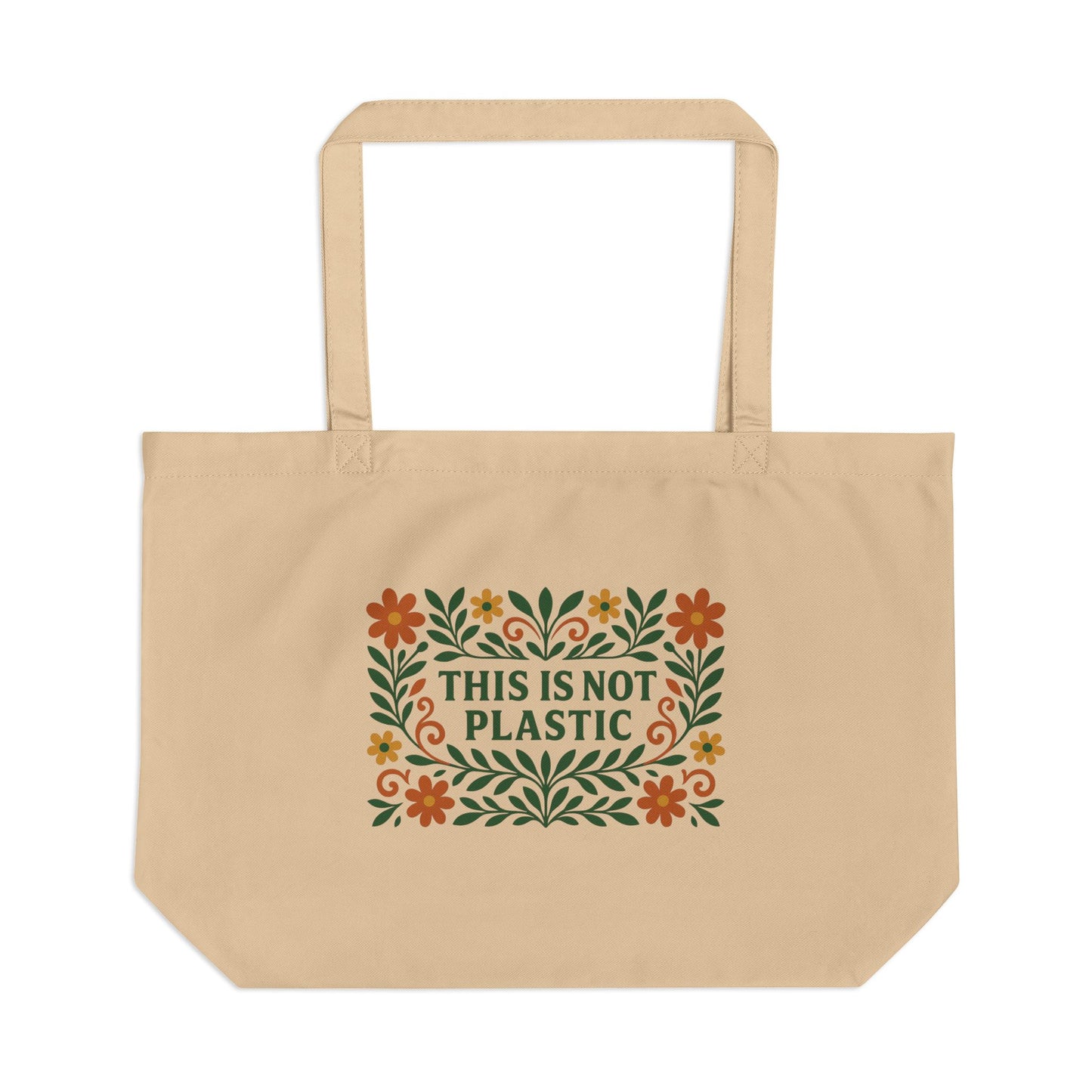 Large Tote Bag - Eco Statement Series by Palette & Grove