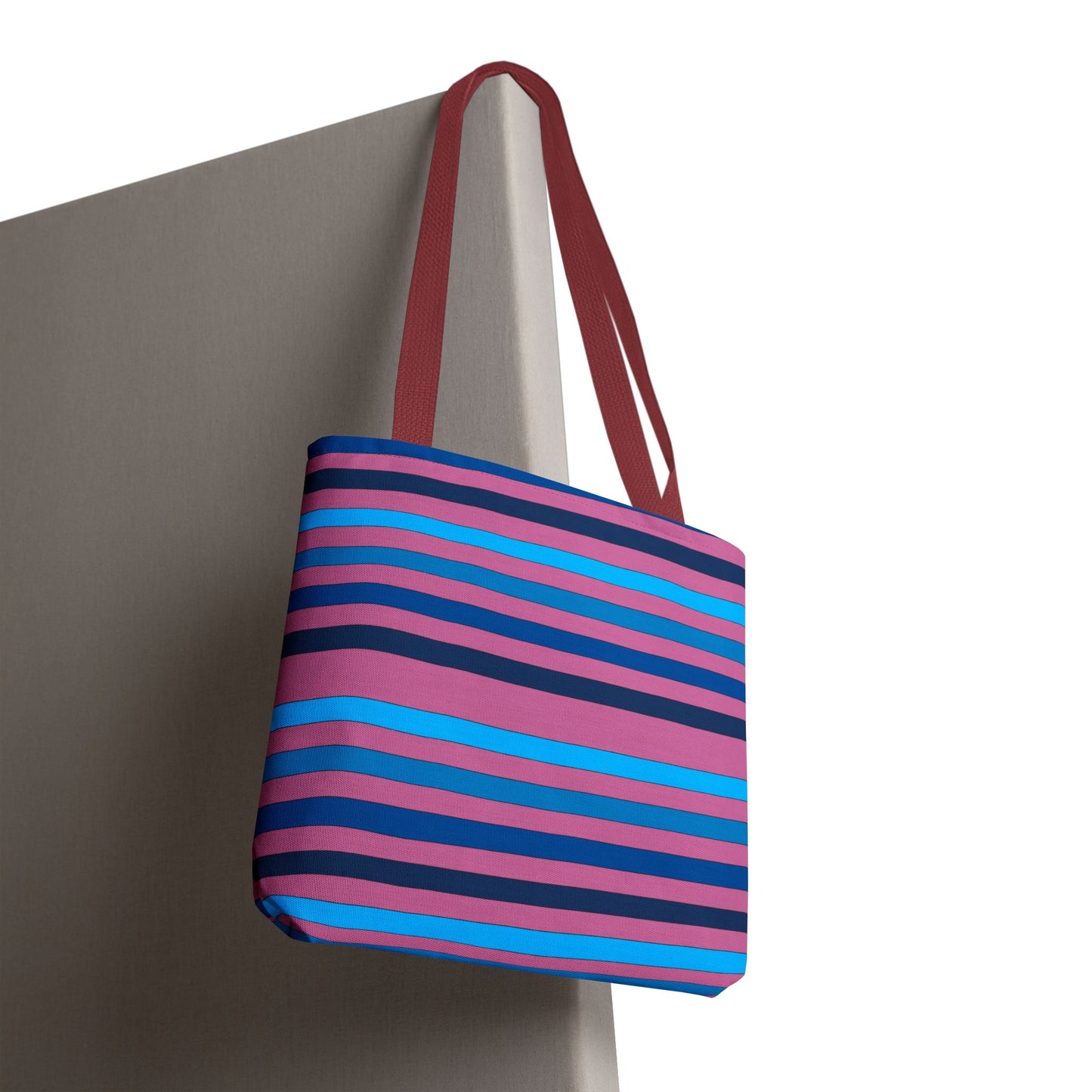 Pink/Blue Tote Bag