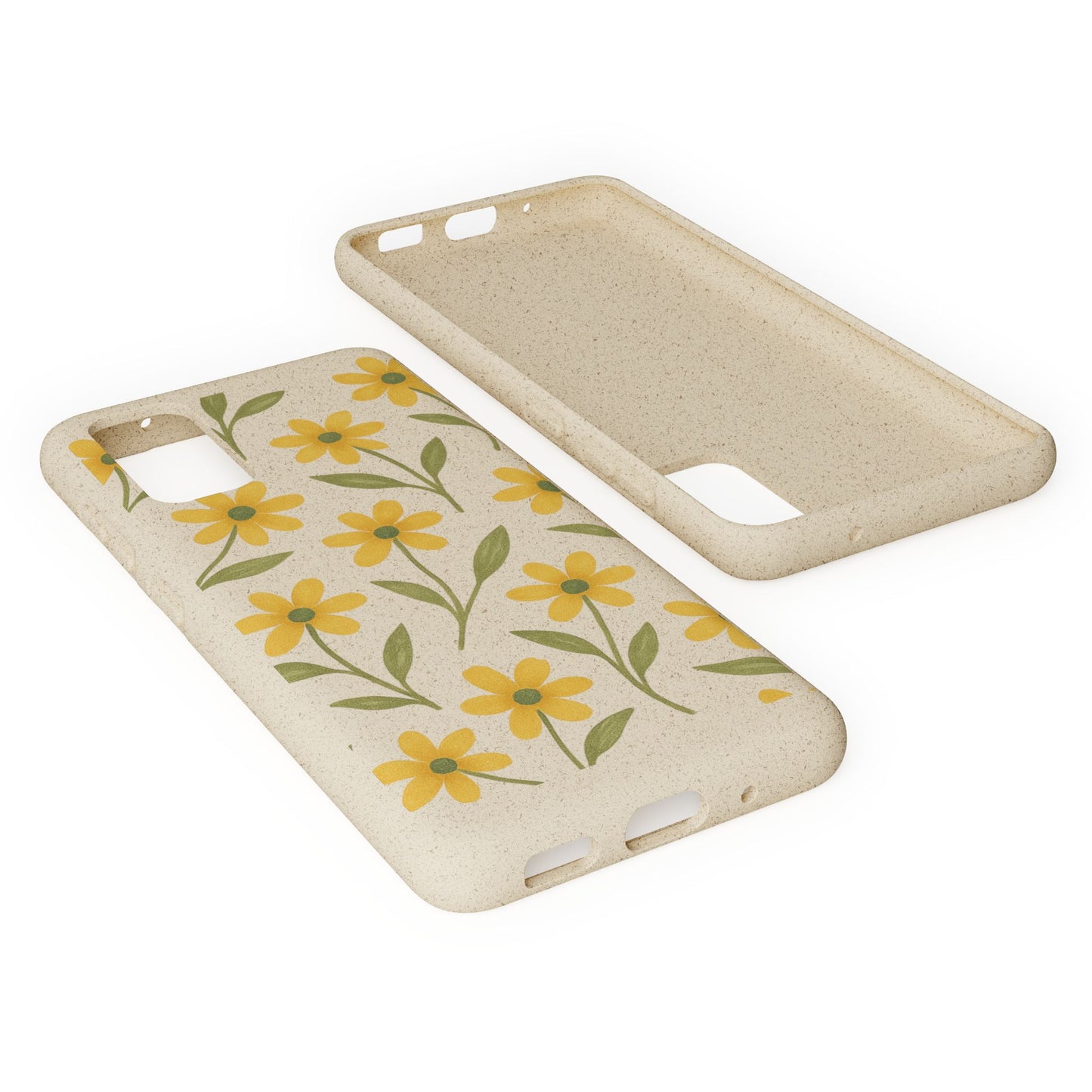 Meadow Bloom Biodegradable Phone Case - Marigold