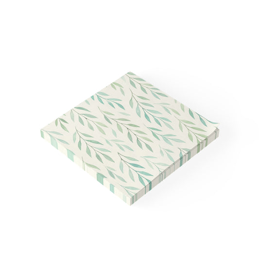 Botanical Leaf Post-it® Note Pads – Eco-Friendly Sticky Notes for Organization & Reminder