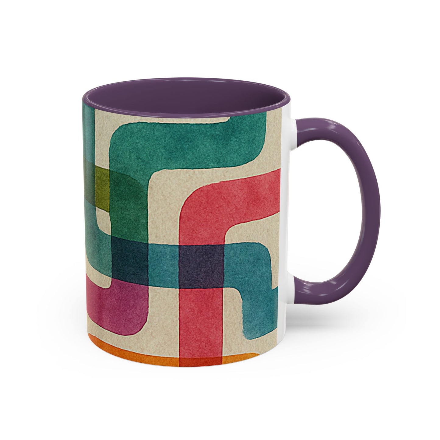 Retro Color Curves Coffee Mug